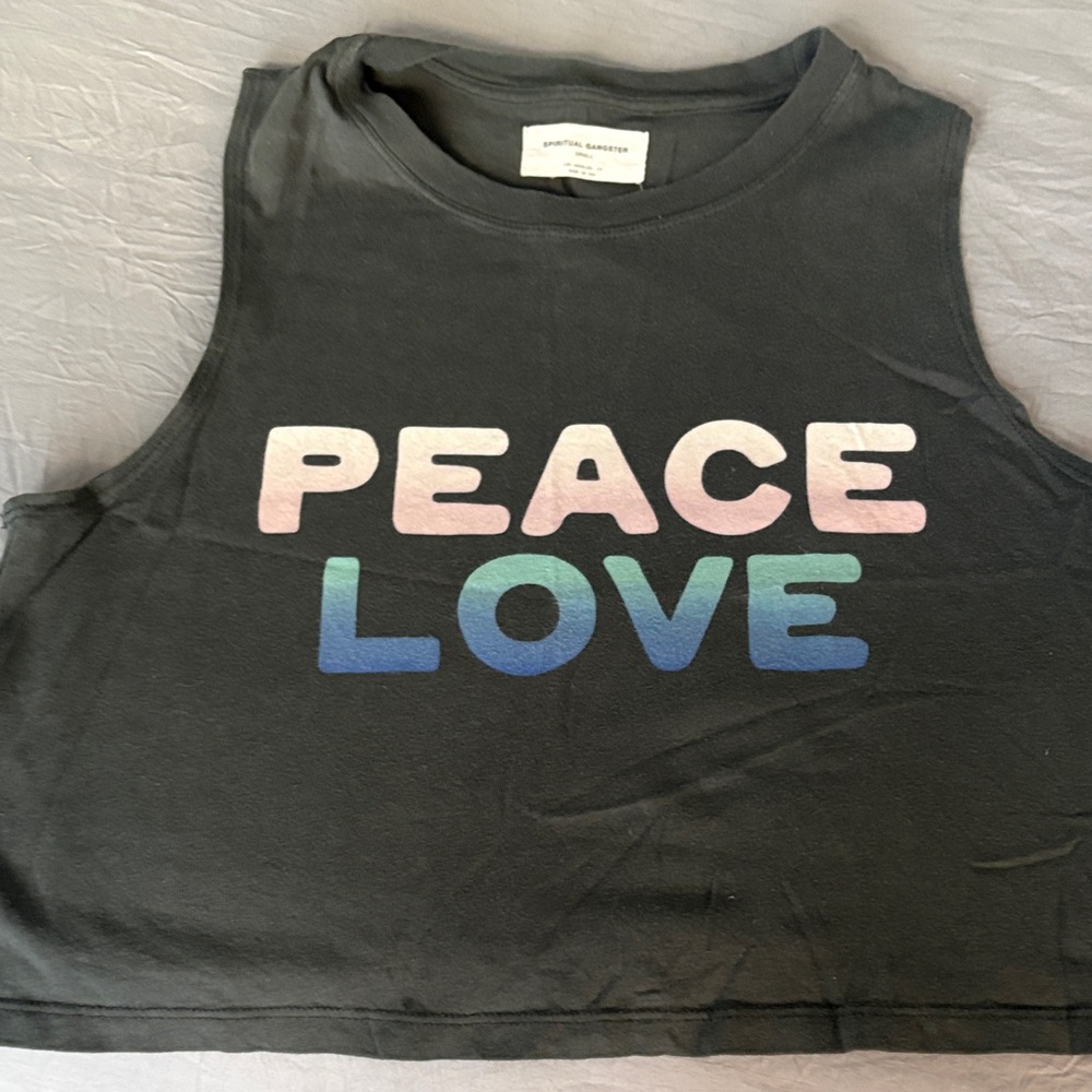 Spiritual Gangster Charcoal Tee
